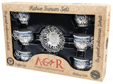 Acar | Turkish Coffee Set ofsix - Tulip - Topkapi - Gold - TryAladdin