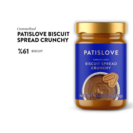 Caramelized Biscuit Spread Crunchy - 370G - TryAladdin