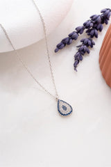 Nereze | Drop Nazar Evil Eye Design Necklace - TryAladdin